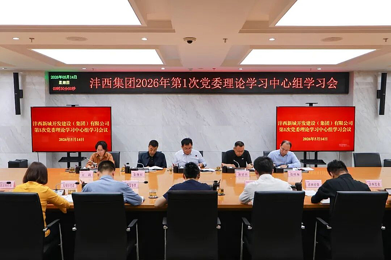 灃西集團召開第1次黨委理論學習中心組學習會暨第5次黨委（擴大）會