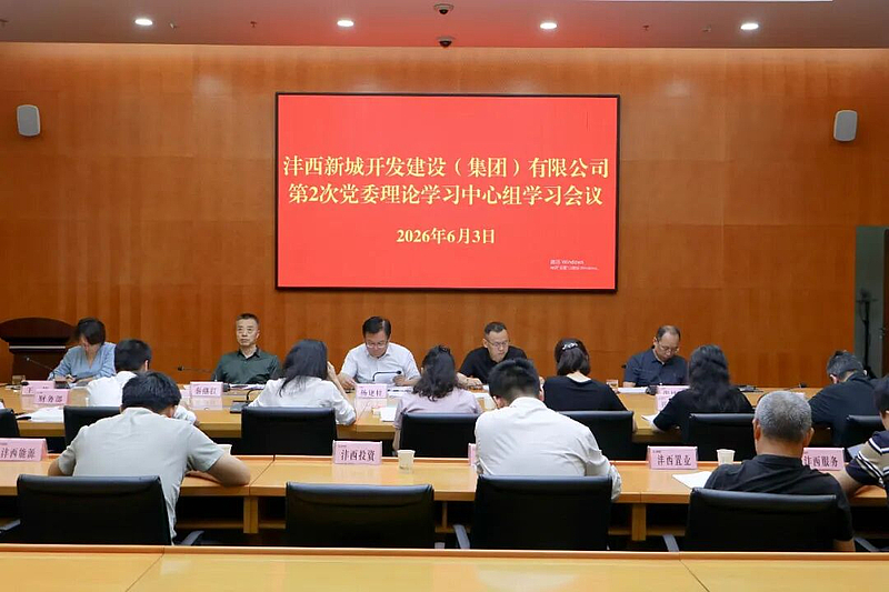 灃西集團召開第2次黨委理論學習中心組學習會暨第6次黨委（擴大）會